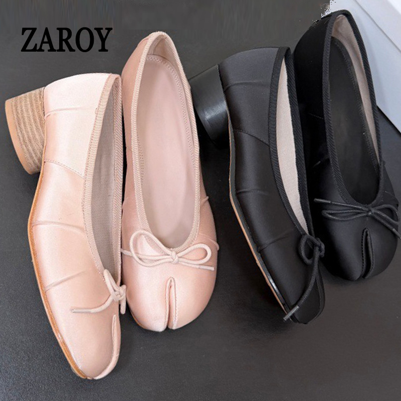 Split Toe Tabi Women's Pumps A - Slip Dress Satin のレビューと価格