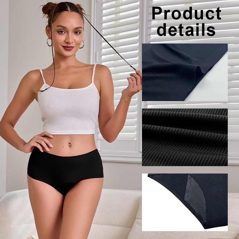 Hot Sale Mid-Rise Seamless Men - Period Panty Absorbent のレビューと価格