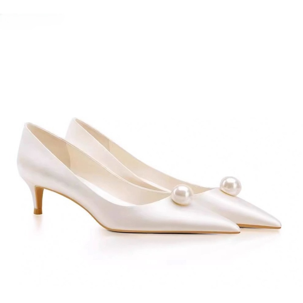 New White Satin Wedding Bride  - Slip Dress Satin のレビューと価格