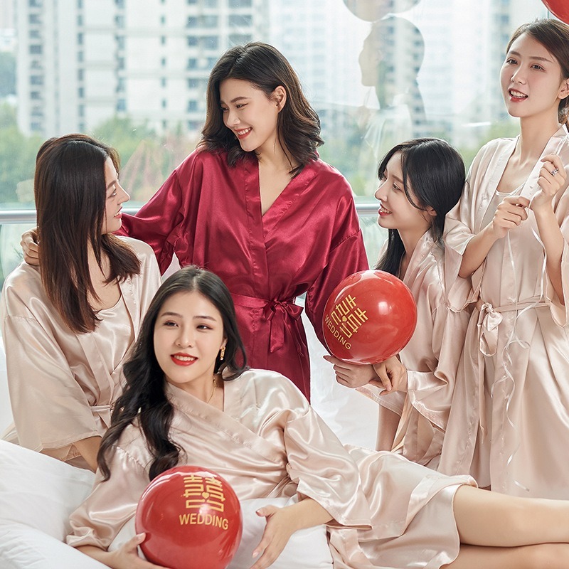 Women‘s Satin Kimono Robe Silk - Robe Silk Women のレビューと価格