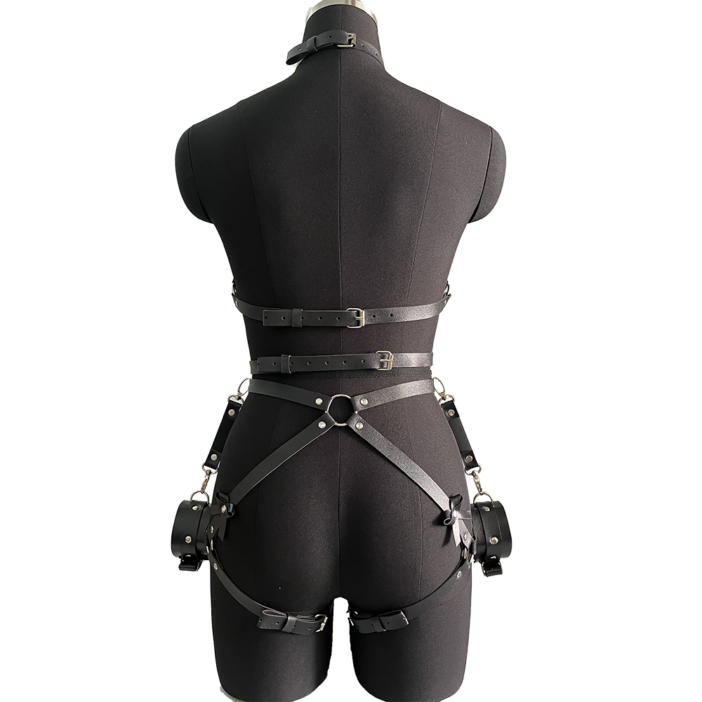 Harness for Women Pu Leather L - Garter Belt Set のレビューと価格