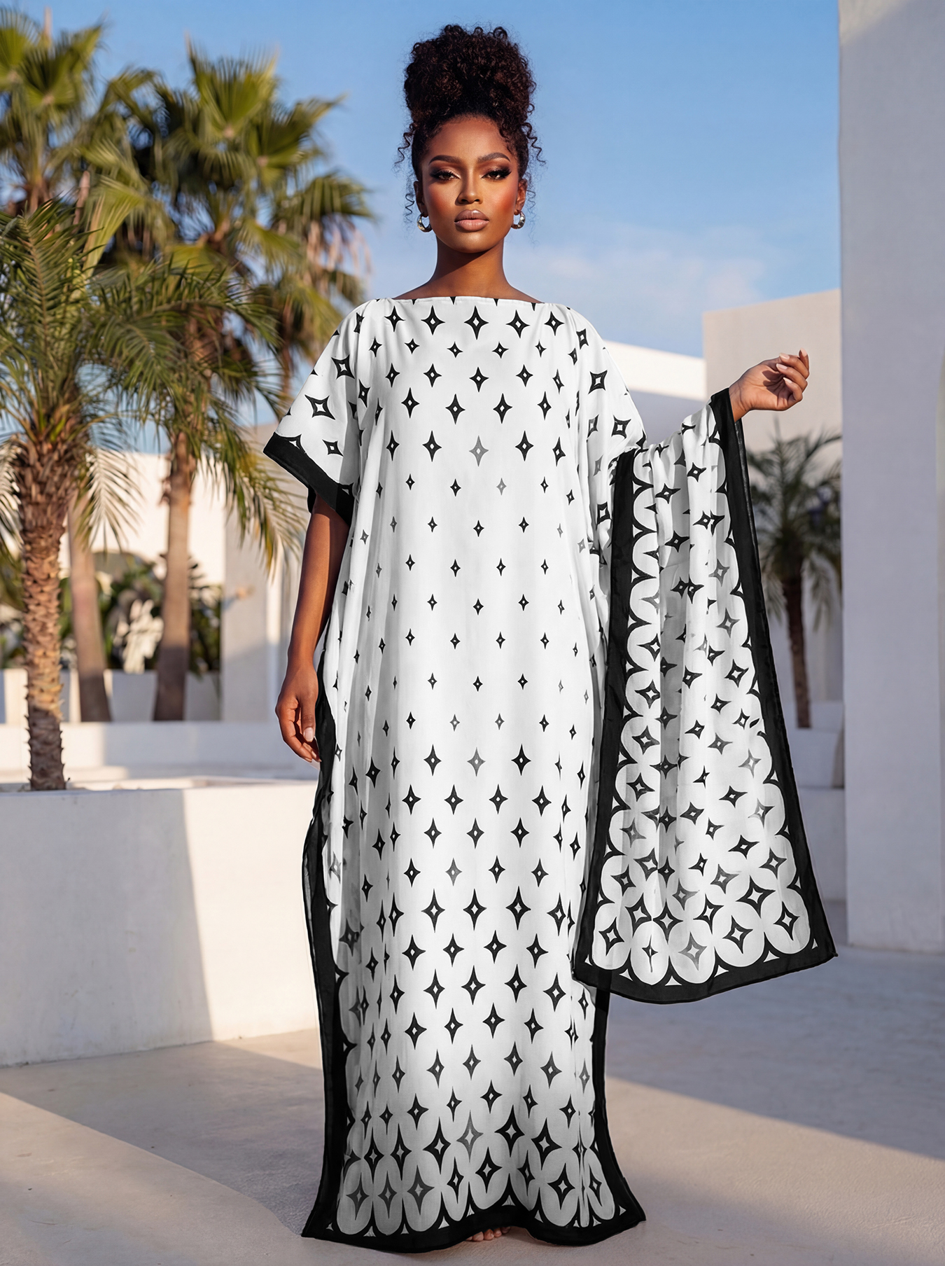 New Style Long Loose Silk Blen - Robe Silk Women のレビューと価格