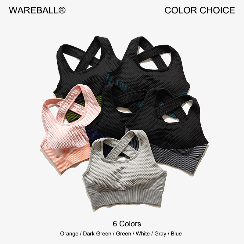 WAREBALL 6 Colors Yoga Sport B - Sports Bra High Impact のレビューと価格