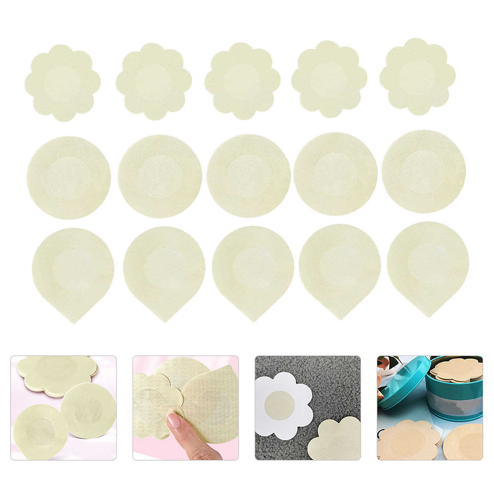 30Pcs Covers Stickers Lightwei - Nipple Cover Pasties のレビューと価格