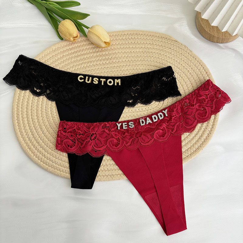 Personalized Custom Thong Name - Thong Bikini Women のレビューと価格