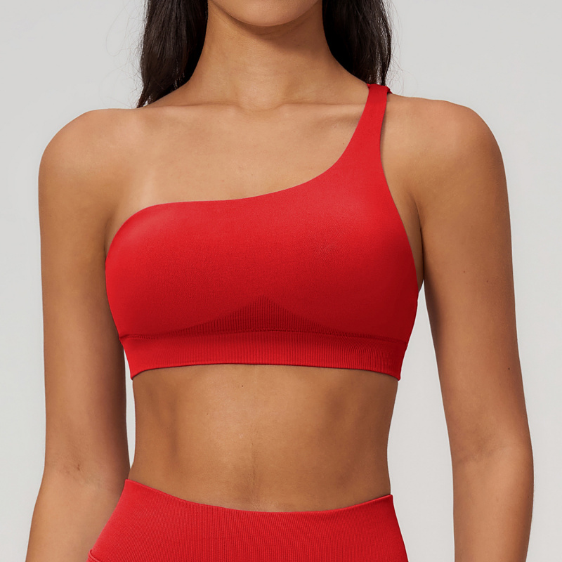 Spring Single-Shoulder Sporty  - Sports Bra High Impact のレビューと価格