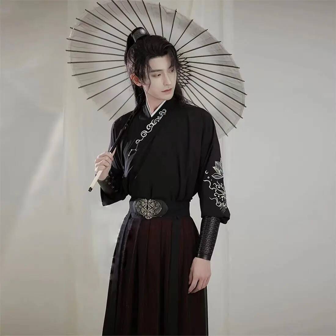 Ancient knight hanfu men women - Robe Silk Women のレビューと価格