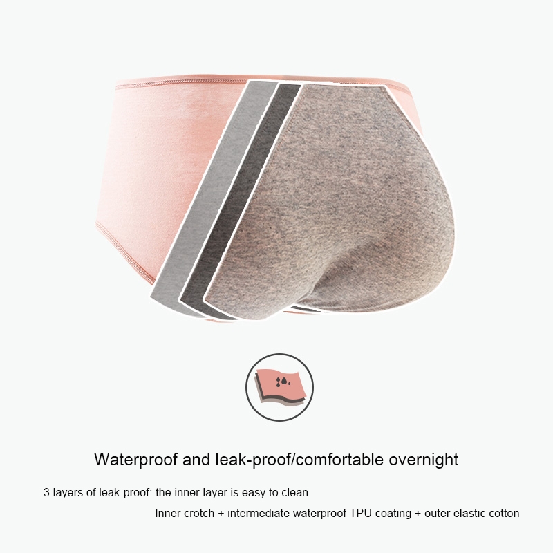 Cotton Menstrual Panties Leak  - Seamless Underwear Women のレビューと価格