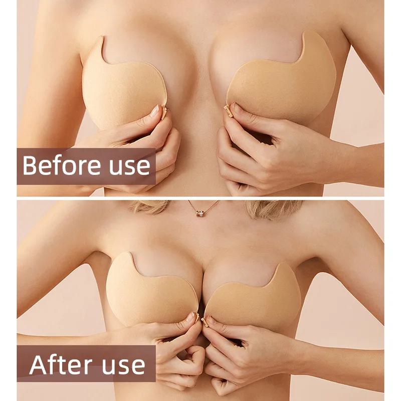 Sexy Women's bra Invisible Pus - Silicone Bra Adhesive のレビューと価格