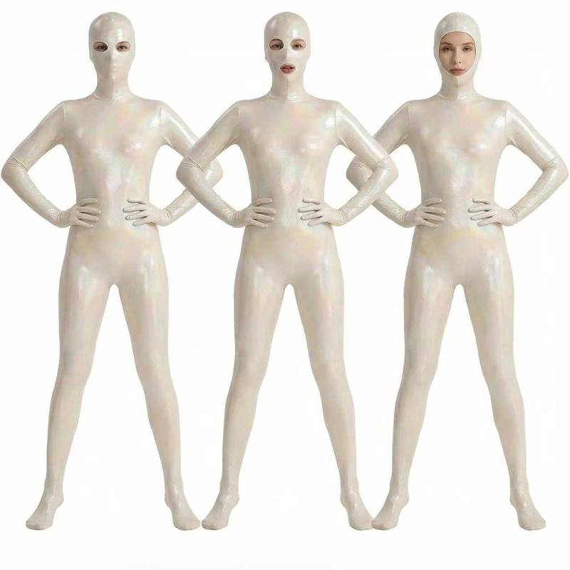 Women Shiny Gradient Zentai Bo - Shapewear Bodysuit Firm のレビューと価格