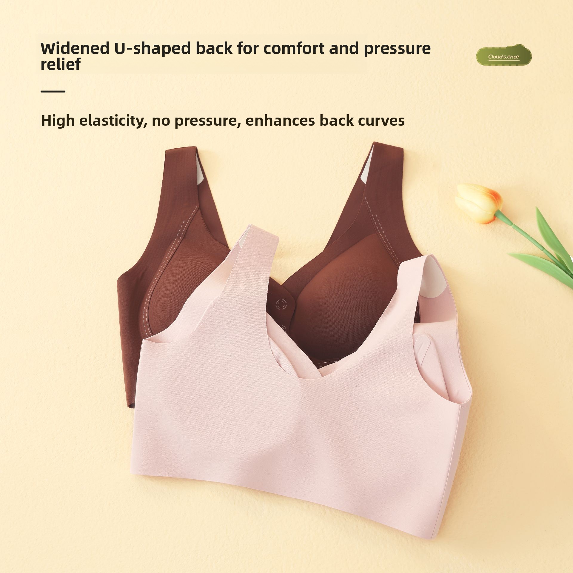Soft Support Nursing Bra with  - Push Up Bra Padded のレビューと価格