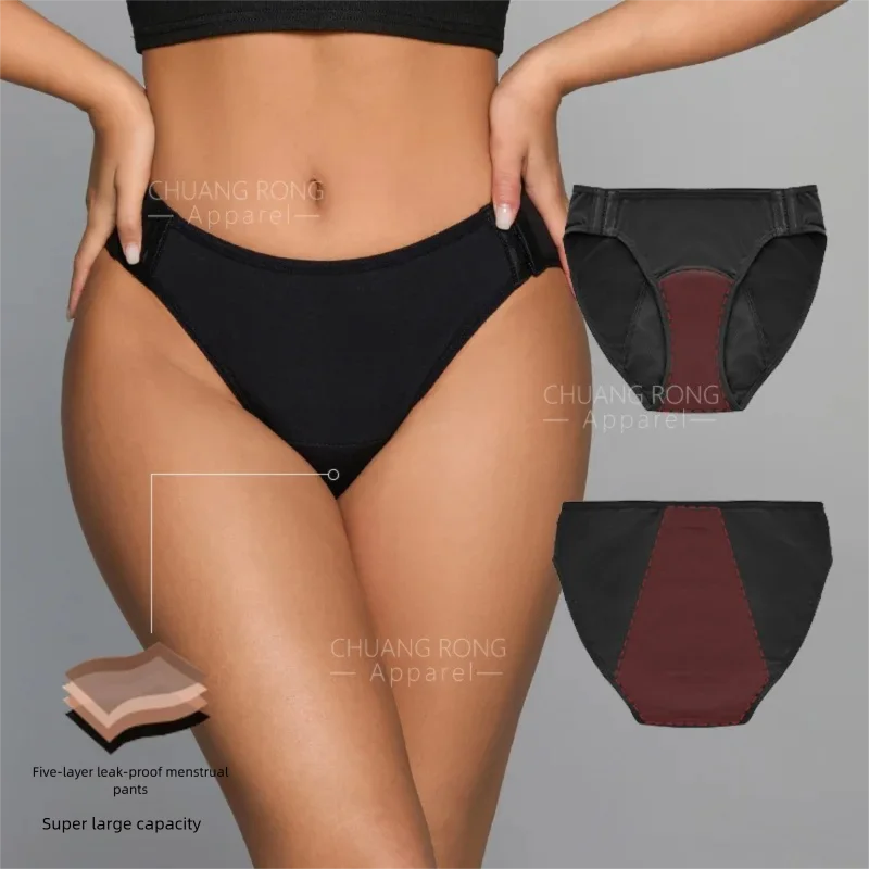 Plus Size Women's Easy-On Snap - Period Panty Absorbent のレビューと価格