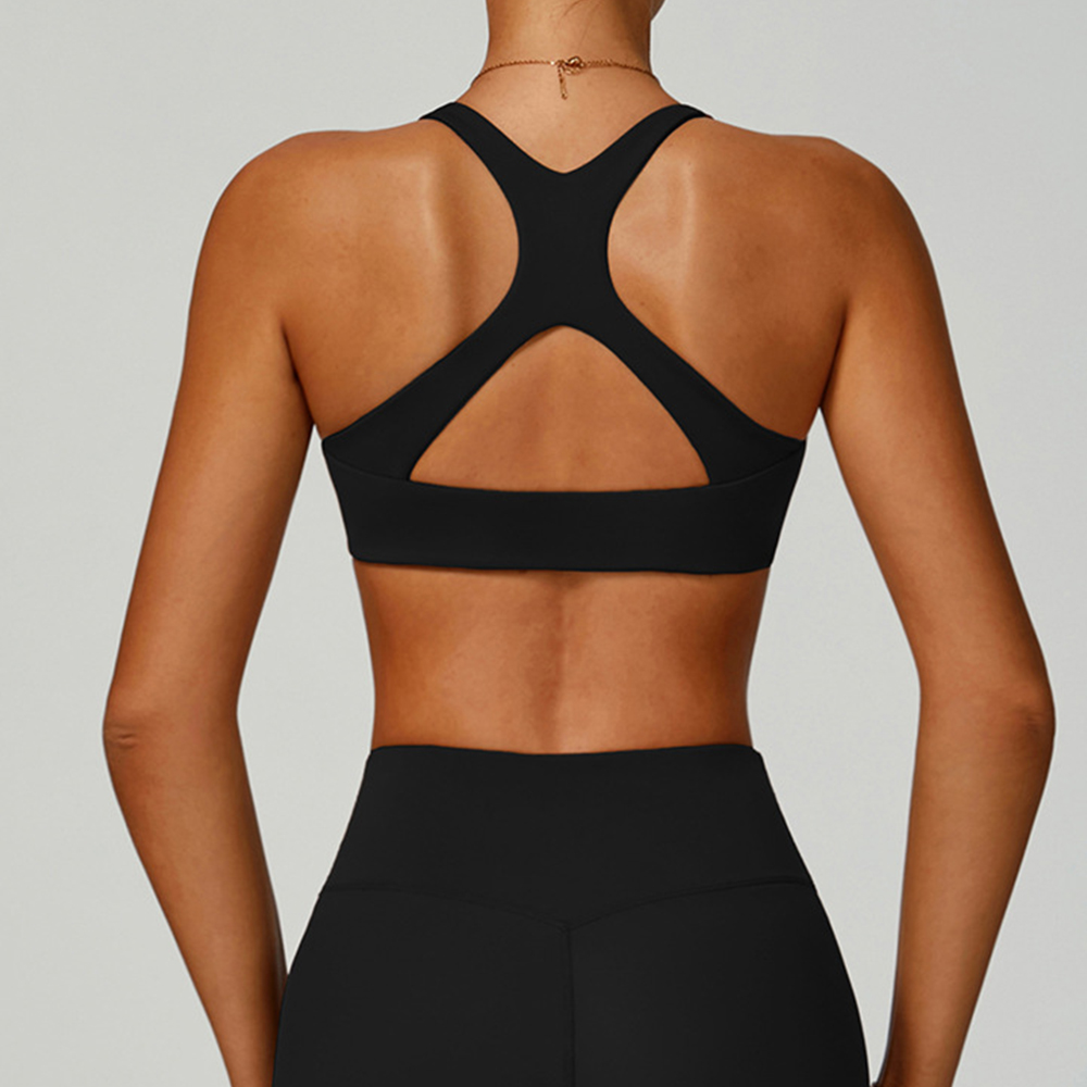 Sports Bra With Hollow Back Ti - Sports Bra High Impact のレビューと価格