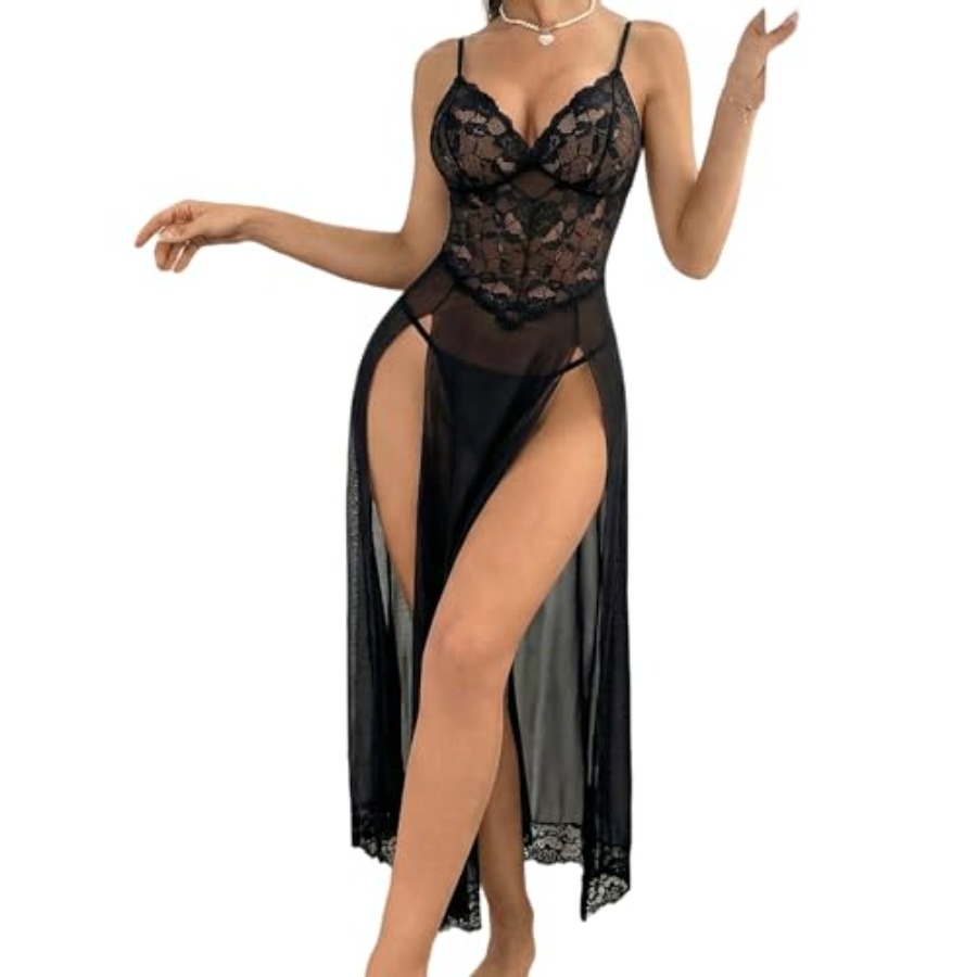 Avidlove Women Lingerie Dress  - Babydoll Chemise Night のレビューと価格