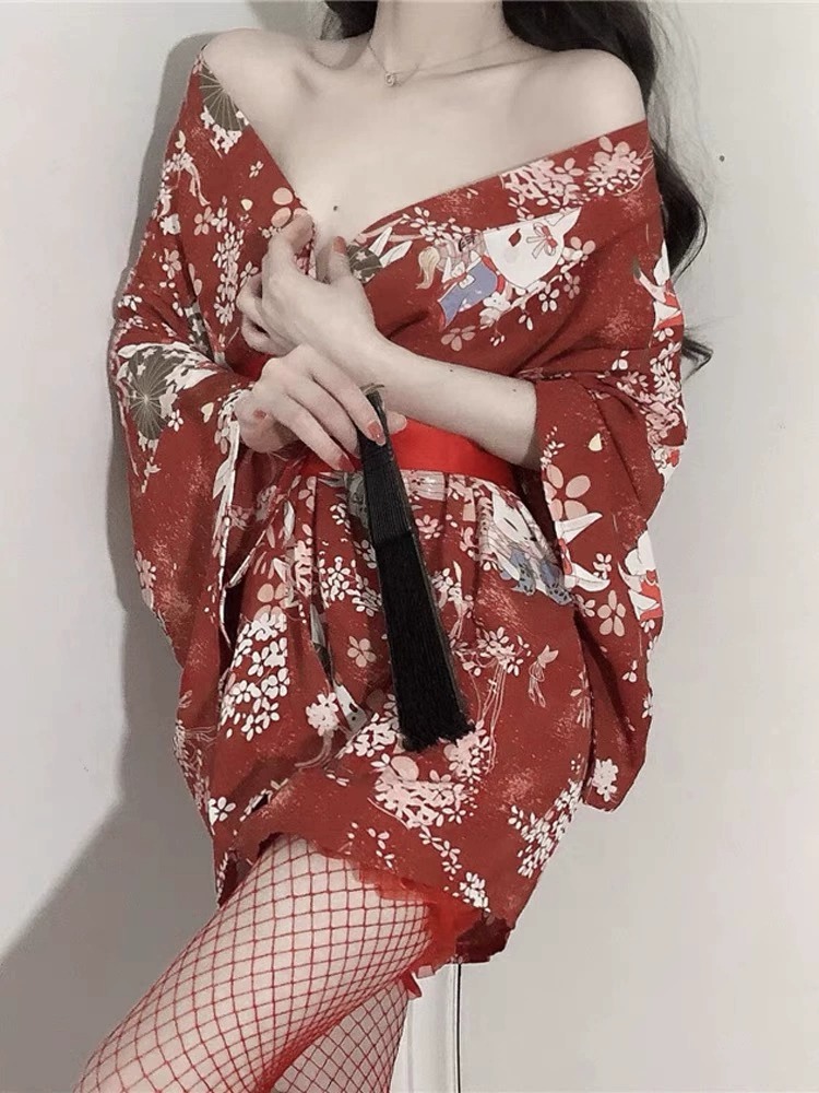Sex Japanese Kimono Sexy Sleep - Robe Silk Women のレビューと価格