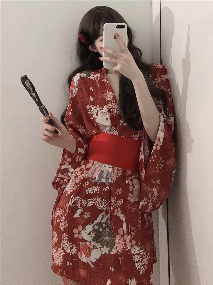 Sex Japanese Kimono Sexy Sleep - Robe Silk Women のレビューと価格