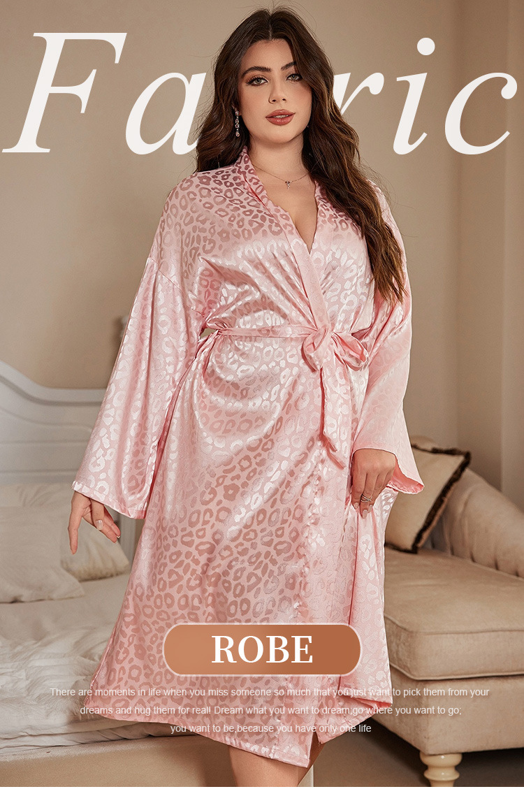 Plus Size Robe Pajama Women Sl - Robe Silk Women のレビューと価格