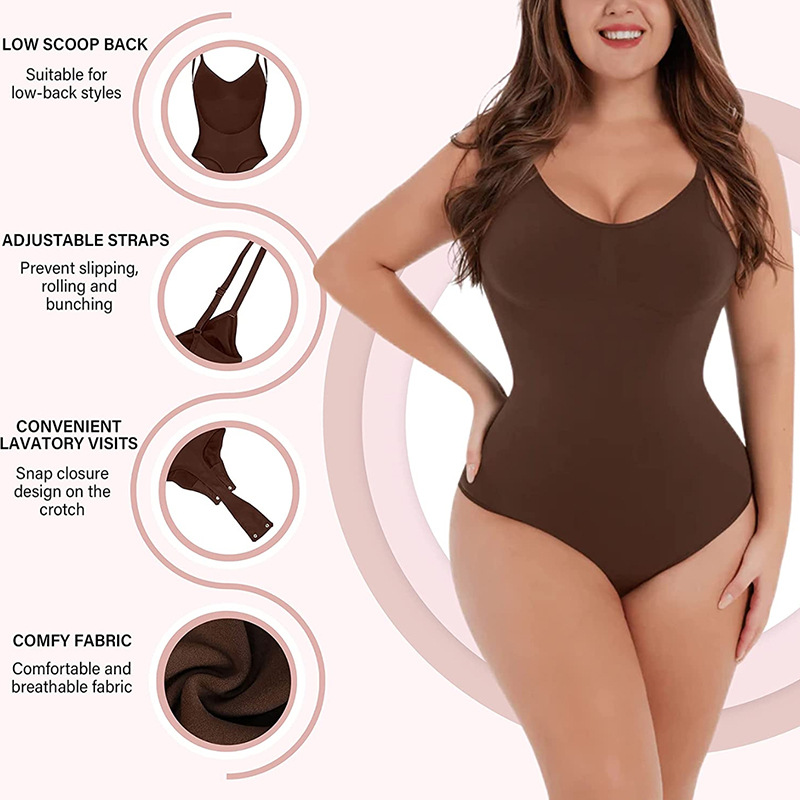 Seamless Backless Sculpting Bo - Shapewear Bodysuit Firm のレビューと価格