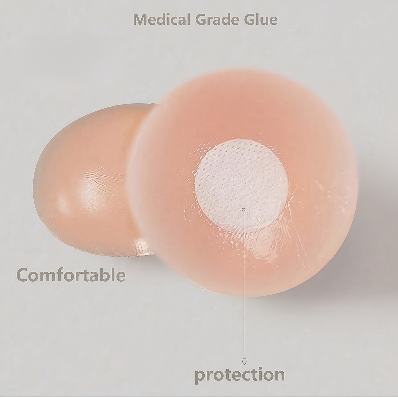 4Pcs Reusable Silicone Lift-Up - Silicone Bra Adhesive のレビューと価格