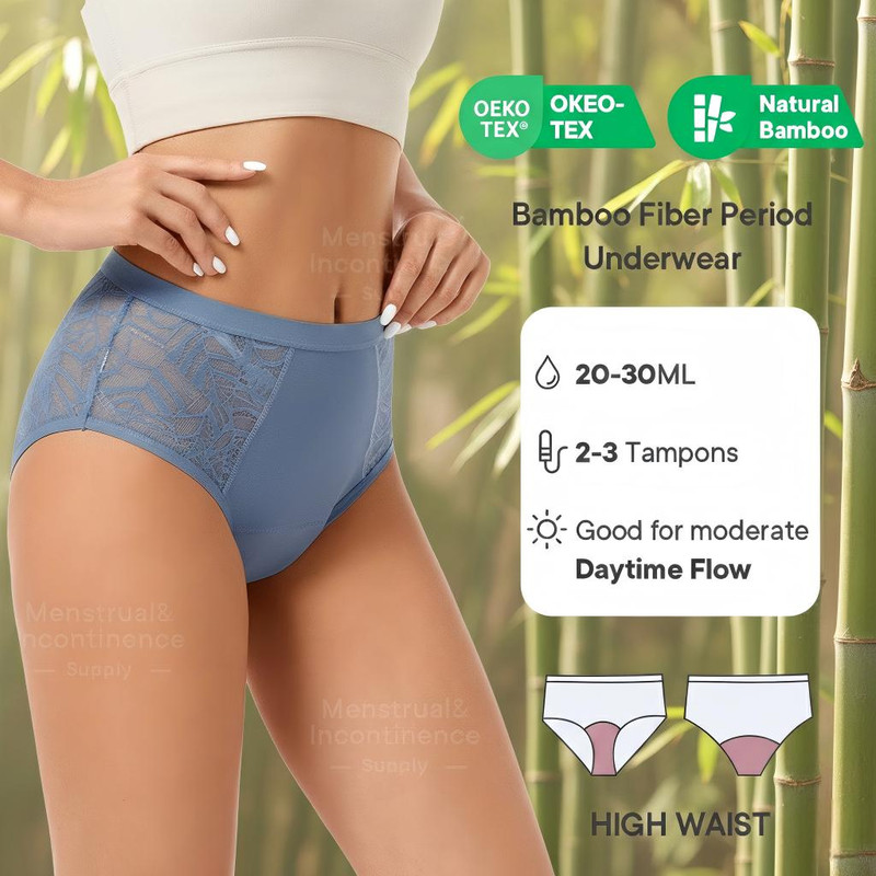Absorbent Period Underwear Wom - Period Panty Absorbent のレビューと価格