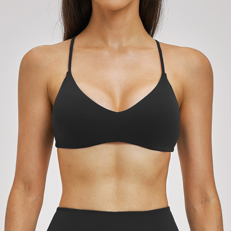 Backless Yoga Bra Gym Women Sp - Sports Bra High Impact のレビューと価格