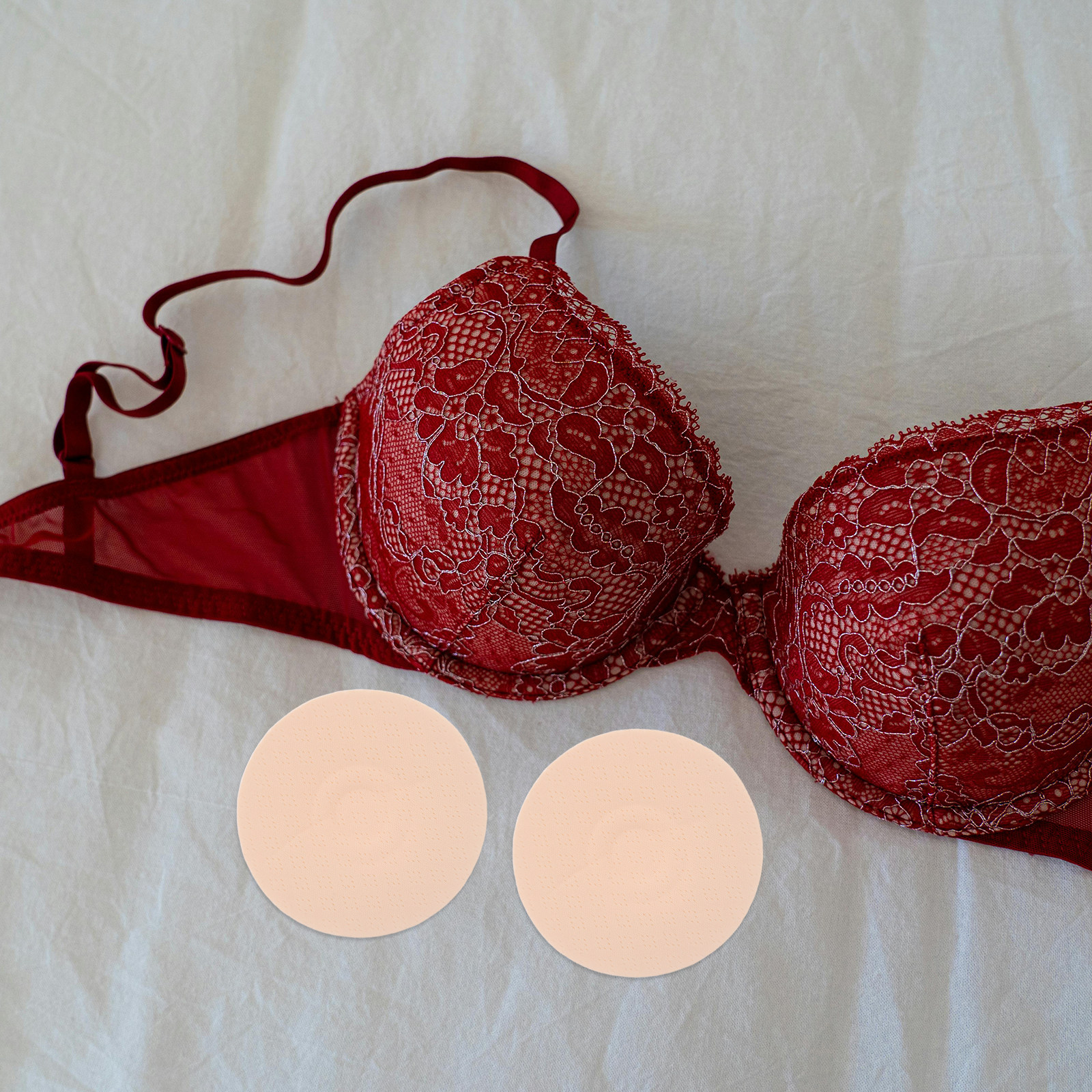 3Pairs Reusable Cotton Nipple  - Nipple Cover Pasties のレビューと価格