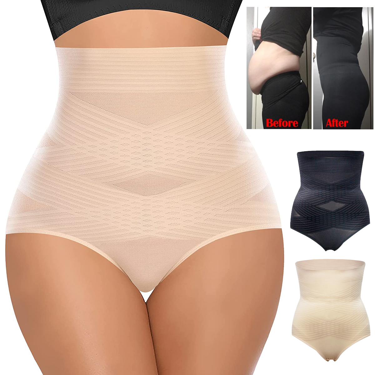 Tummy Control Slimming Shapewe - Shapewear Bodysuit Firm のレビューと価格