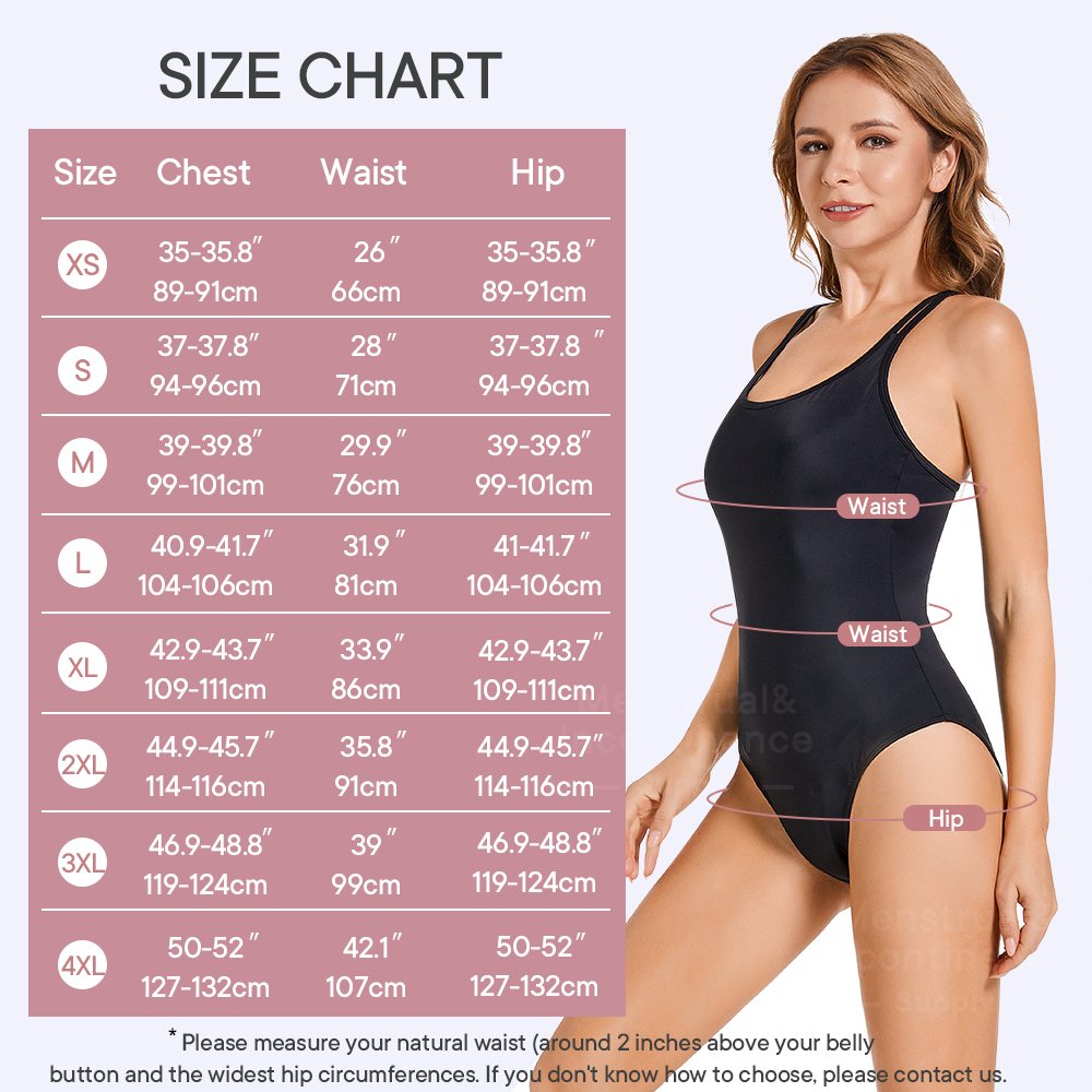 Women's Period Swimwear One Pi - Period Panty Absorbent のレビューと価格