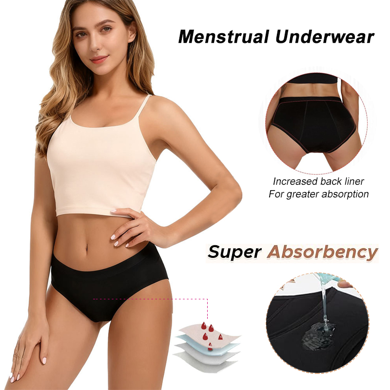 Heavy Flow Menstrual Panties 4 - Period Panty Absorbent のレビューと価格