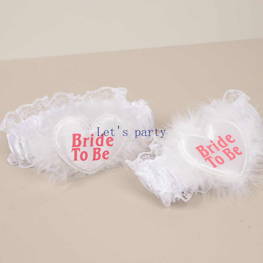 1Pcs Sexy Lace Bride To Be Gar - Garter Belt Set のレビューと価格