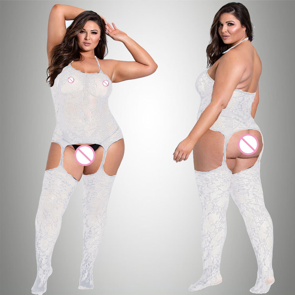 New Plus Size Bodystocking Bod - Bodystocking Fishnet のレビューと価格