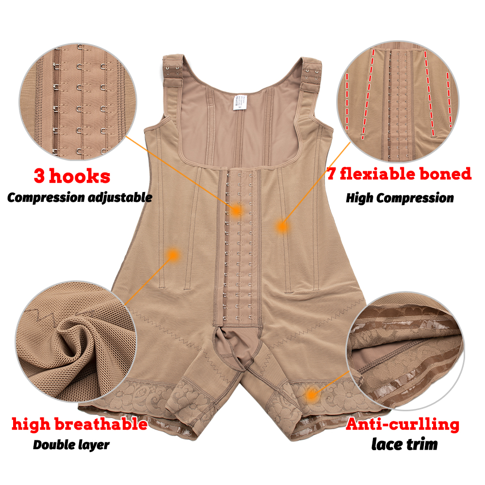 Fajas Colombian Girdles Post L - Shapewear Bodysuit Firm のレビューと価格
