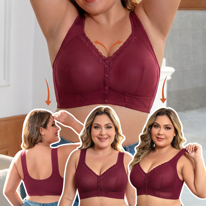 1XL to 7XL Plus Size Front Clo - Seamless Underwear Women のレビューと価格