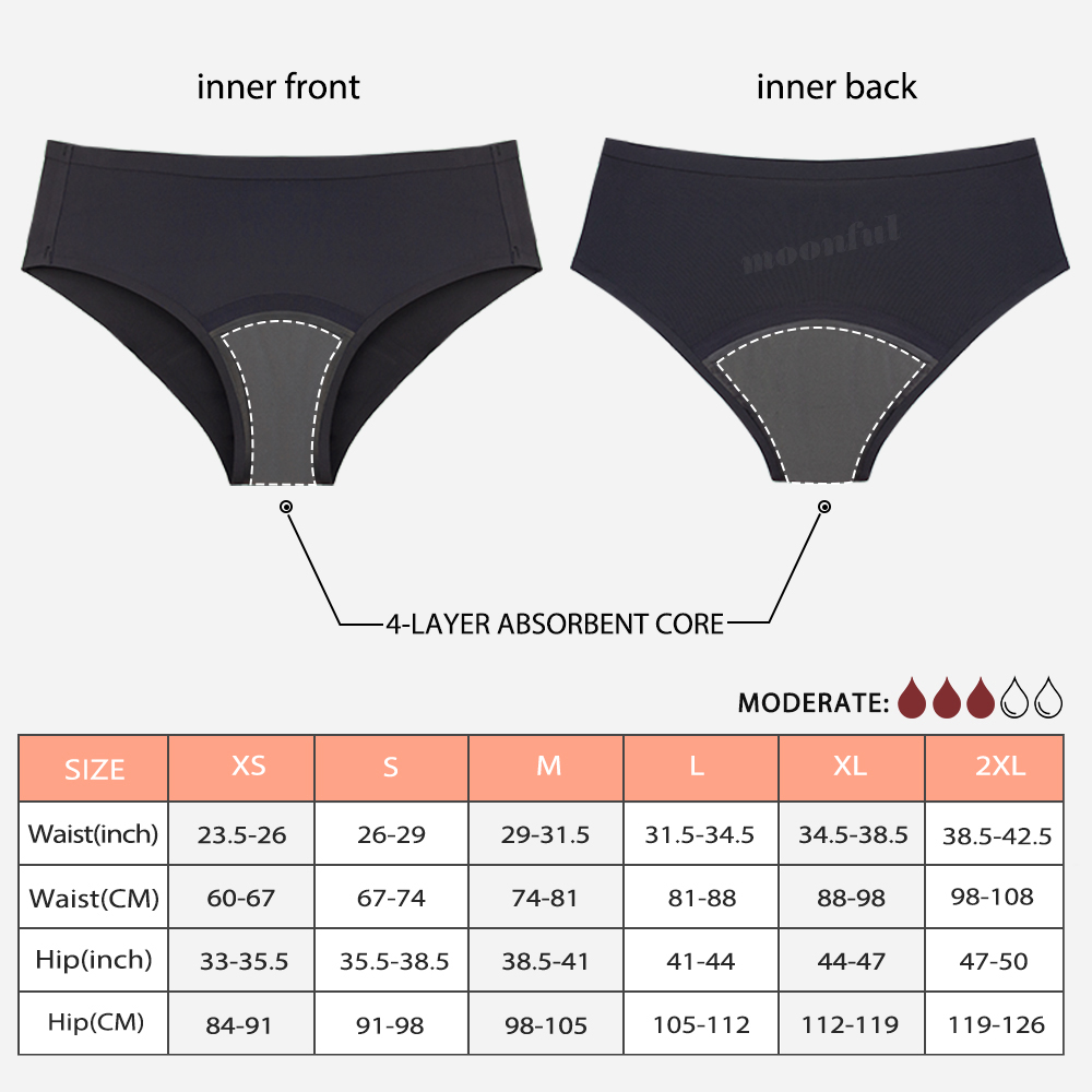 Seamless Menstruation Panties  - Seamless Underwear Women のレビューと価格