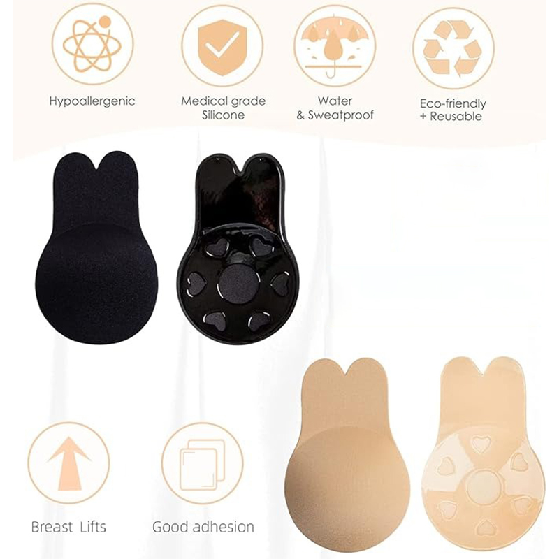 FallSweet 1 Pair Women's Invis - Silicone Bra Adhesive のレビューと価格