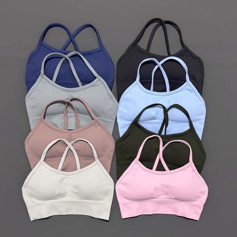 Histello Backless Sports Bra W - Seamless Underwear Women のレビューと価格