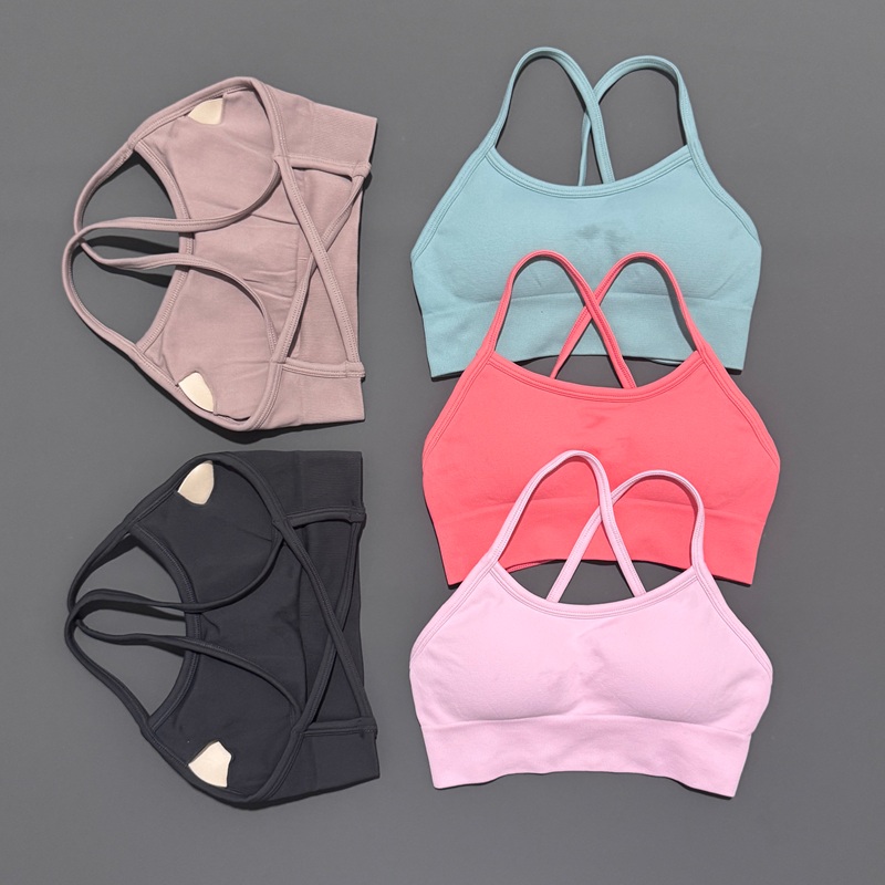 Histello Backless Sports Bra W - Seamless Underwear Women のレビューと価格