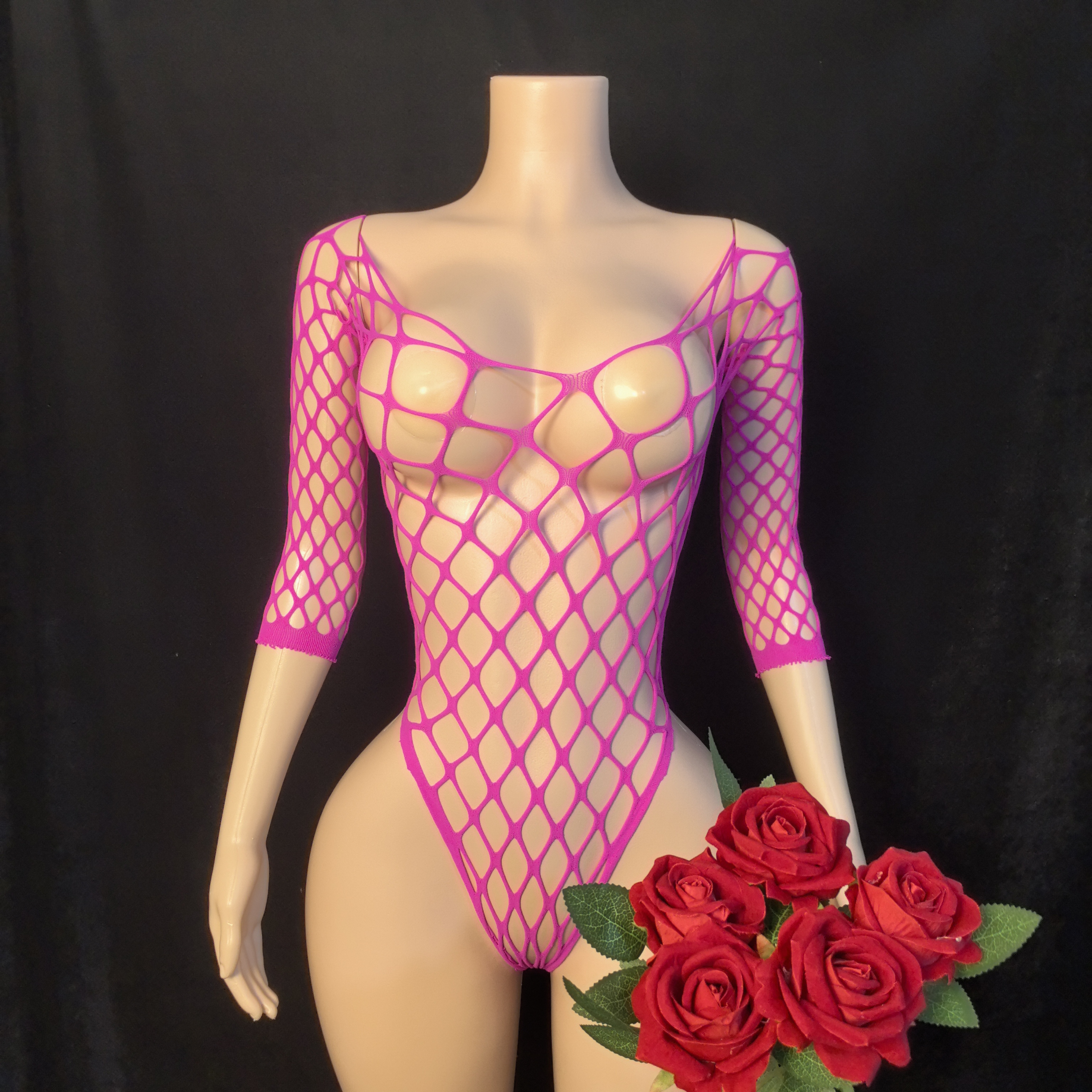 Hot Sexy Lingerie Woman Fishne - Bodystocking Fishnet のレビューと価格