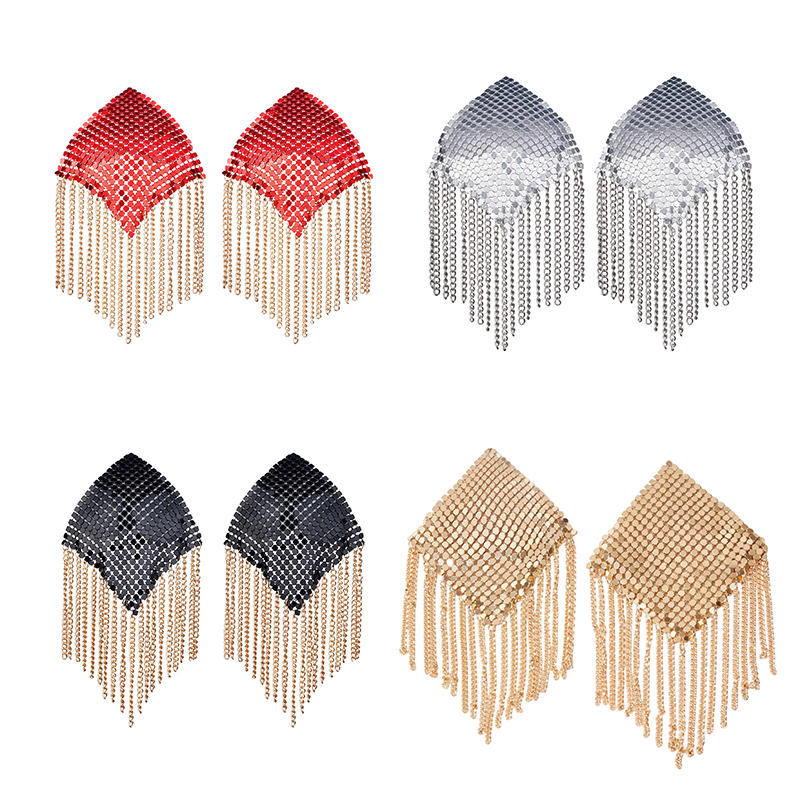 1Pair Women Tassel Chain Nippl - Nipple Cover Pasties のレビューと価格