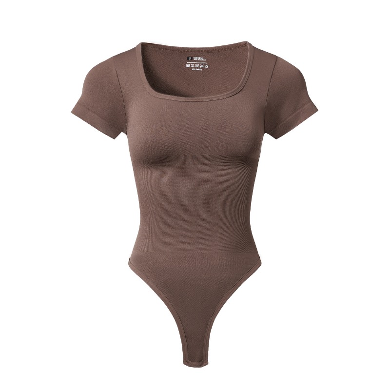 Women Plus Size Square Neck Sh - Shapewear Bodysuit Firm のレビューと価格