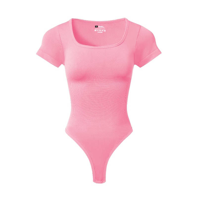 Women Plus Size Square Neck Sh - Shapewear Bodysuit Firm のレビューと価格