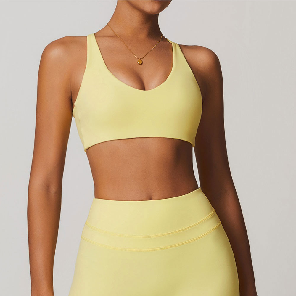 JUREN Sports Bra Women Fitness - Push Up Bra Padded のレビューと価格