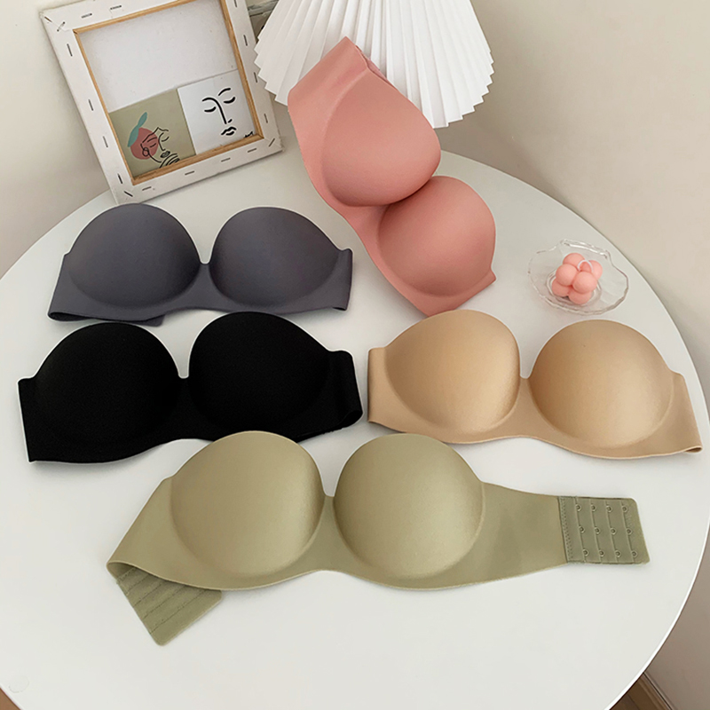 FINETOO Sexy Strapless Bras Wo - Bralette Wireless Soft のレビューと価格
