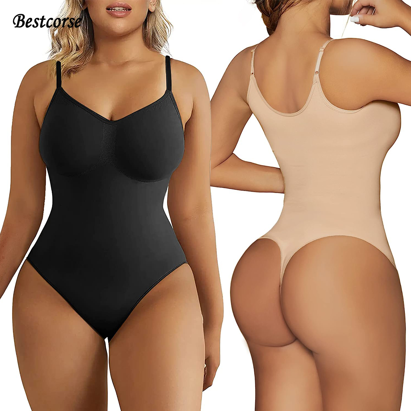 XS 3XL Seamless Body Suit Shap - Shapewear Bodysuit Firm のレビューと価格