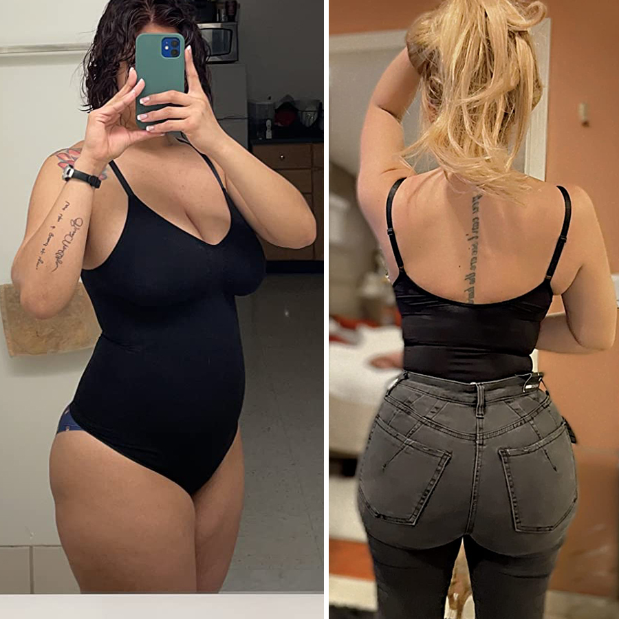 XS 3XL Seamless Body Suit Shap - Shapewear Bodysuit Firm のレビューと価格
