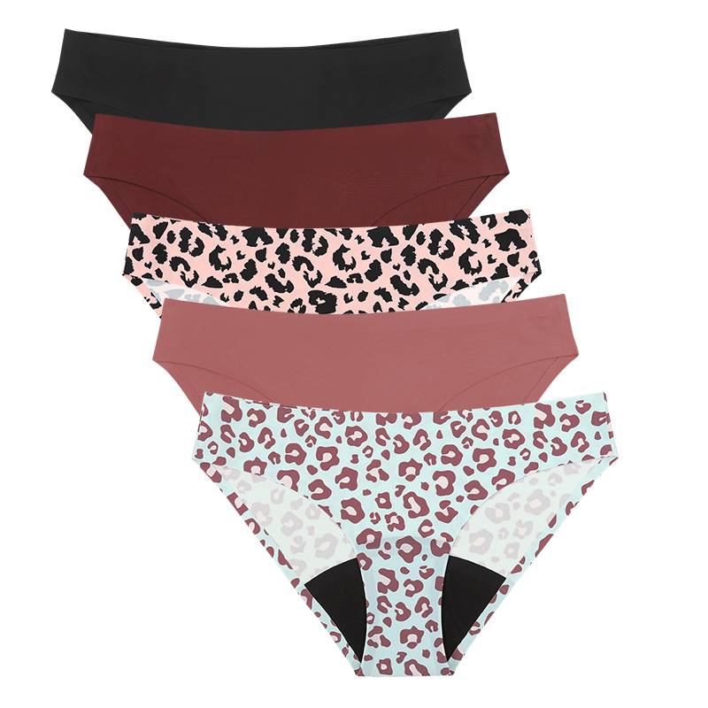 New Style Leopard Women Breath - Period Panty Absorbent のレビューと価格