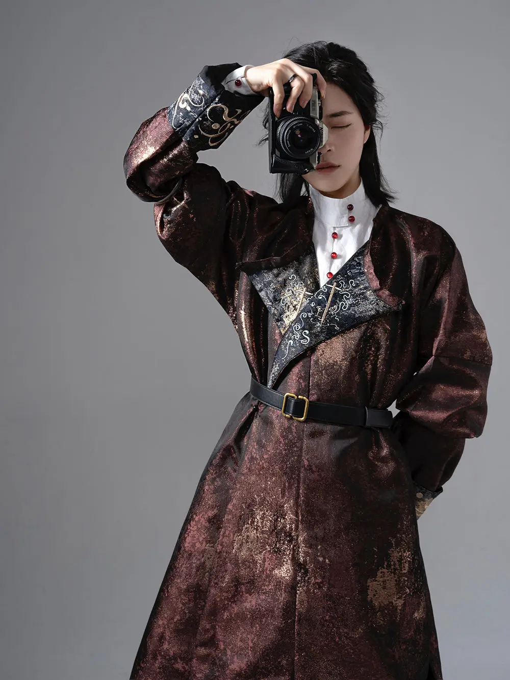 Chinese silk robe Costume Tang - Robe Silk Women のレビューと価格
