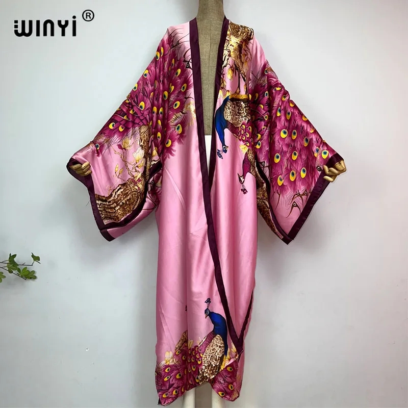 WINYI 2024 Summer Women Cardig - Robe Silk Women のレビューと価格