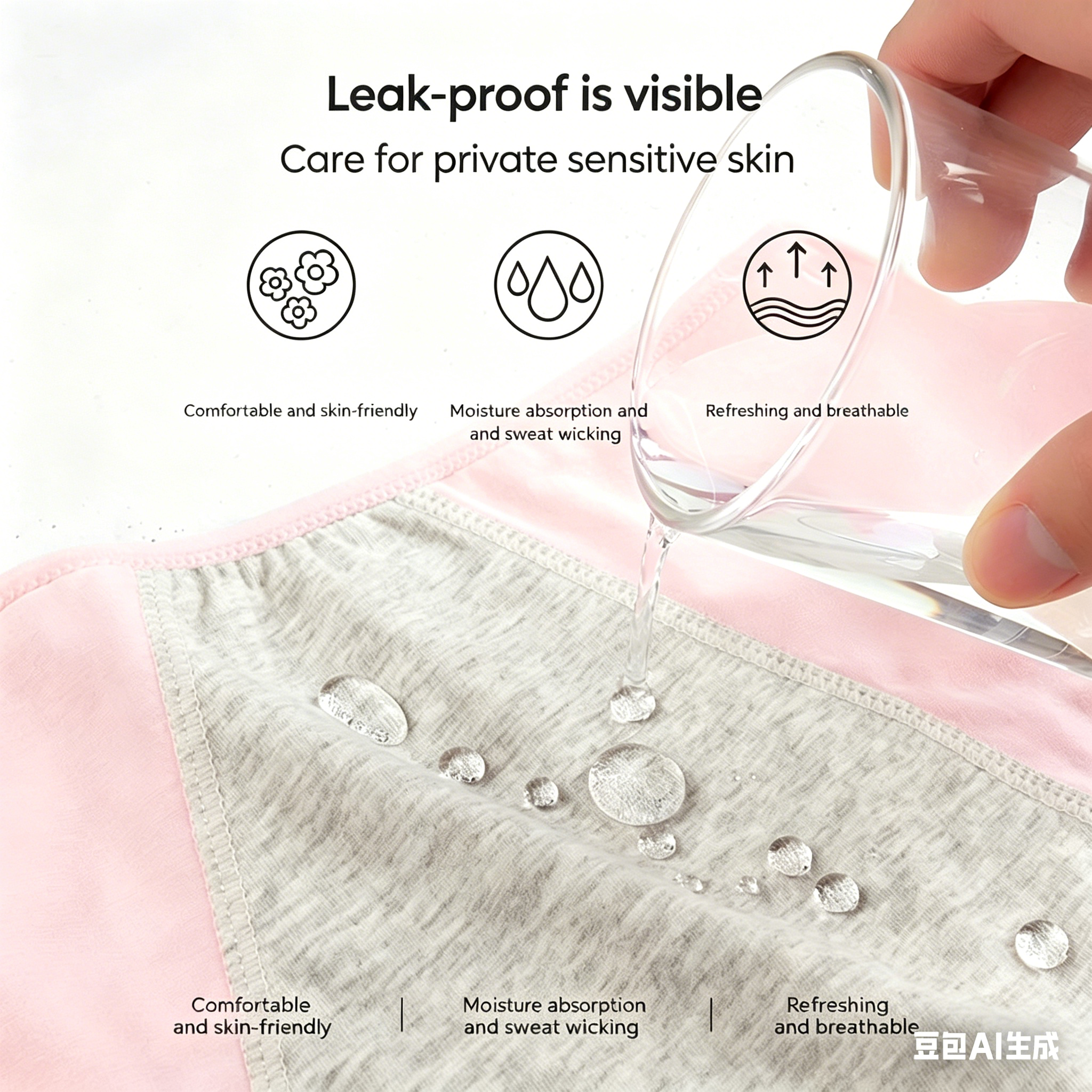 Cute Cartoon Period Underwear  - Period Panty Absorbent のレビューと価格