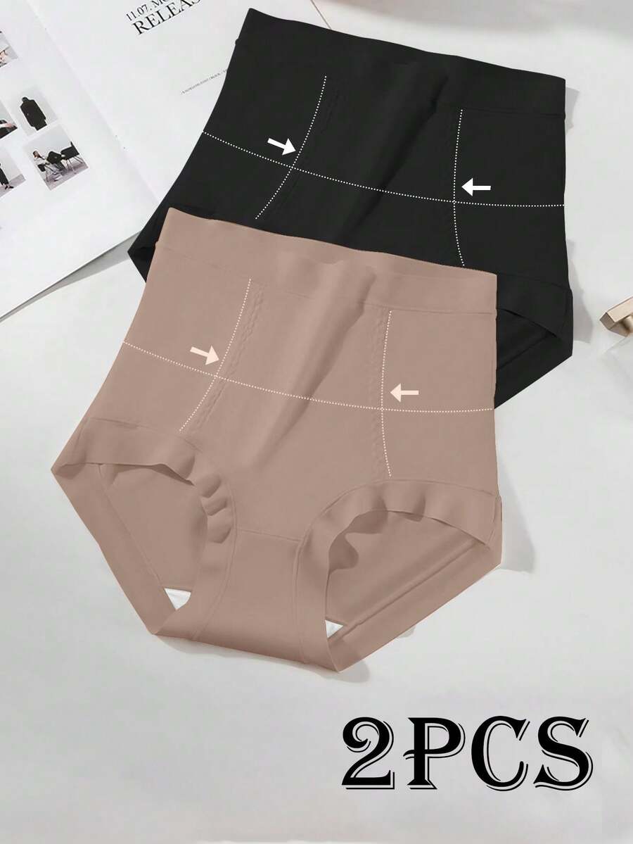 2pcs High Waist Seamless Shape - Seamless Underwear Women のレビューと価格